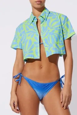 Solid & Striped The Cropped Cabana Shirt